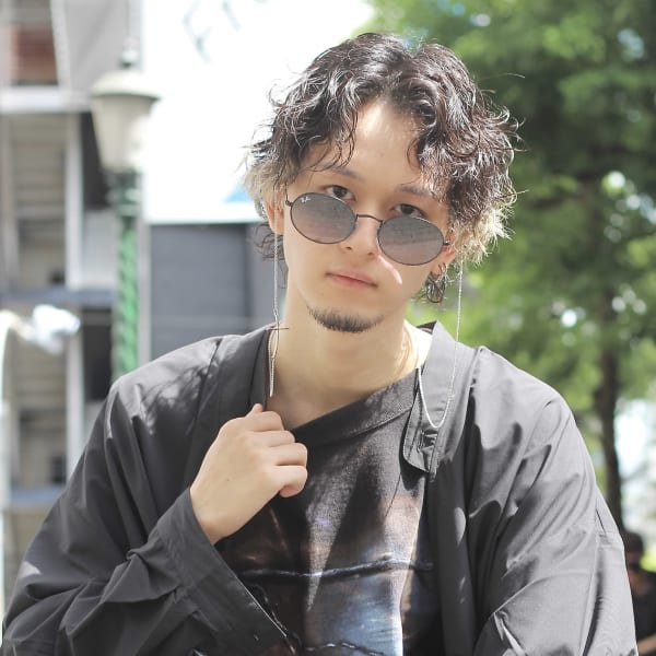 ルードパーマ×マッシュウルフ