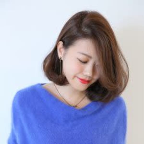 甘すぎない大人ボブ