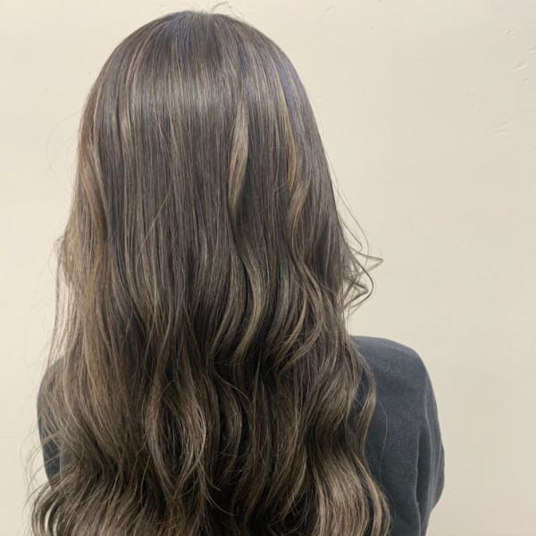 【eha Miku】大人可愛いハイライト☆グレージュ|YUCCA eha 豊中