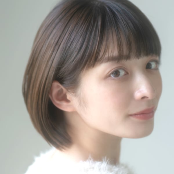 【emu井上信洋】耳かけがキレイな丸みショートボブ【エミュ】