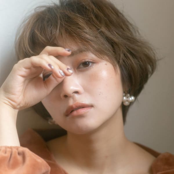 【emu井上信洋】ラフで軽やか抜け感パーマショート【エミュ】