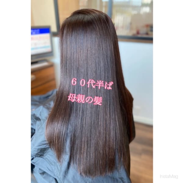 ★60代半ば母親の髪★|髪質改善サロン OHANA