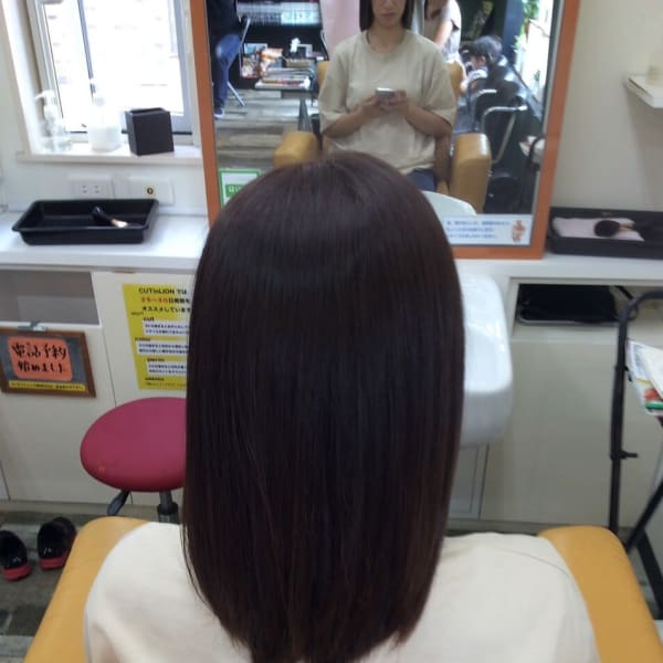 縮毛矯正(ミディアム)|CUTinLION
