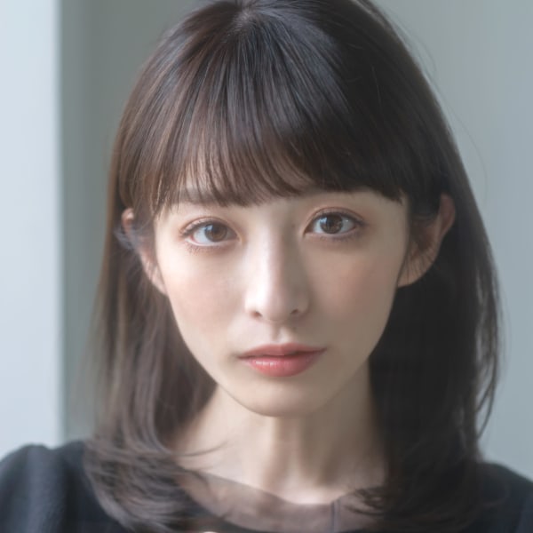 【emu井上信洋】しっとり艶やか暗髪丸みミディアム【エミュ】