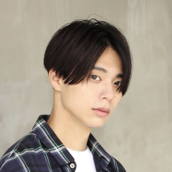 kirihara 前下がりセンターパートショート