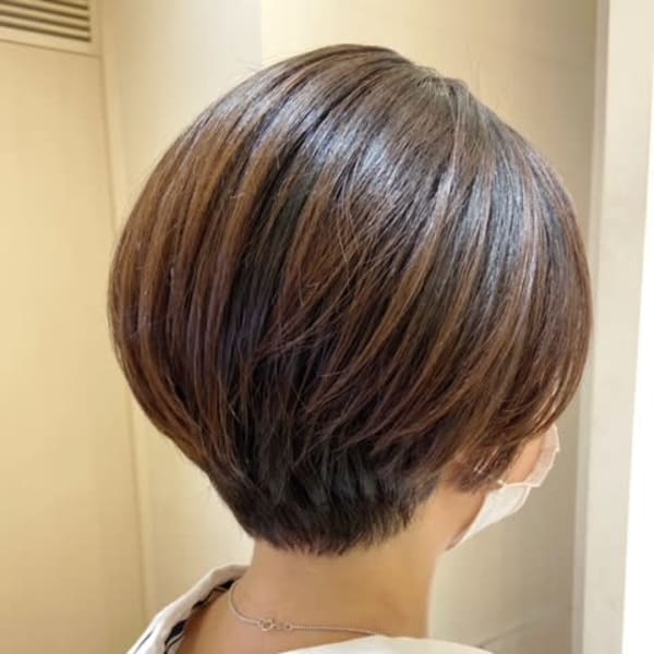 丸みショート