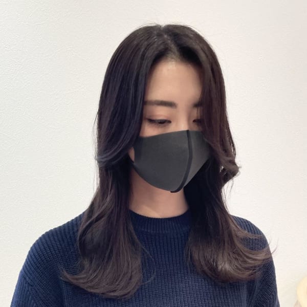 【 YOKE 】ヨシンモリエギョモリくびれヘアラベンダー