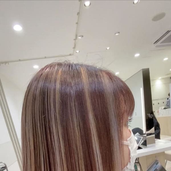 ハイライトカラー★美髪エステカラー【INOA】|KENJE annetta