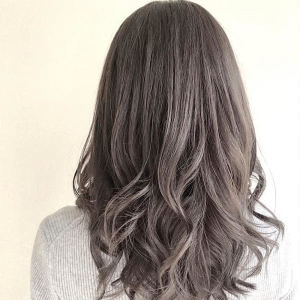 【eha Sena】ラベンダーグレージュ/ホワイトアッシュ