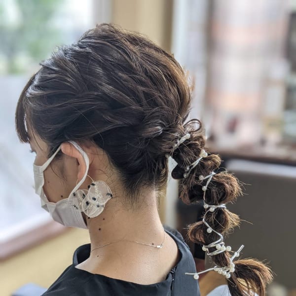 ヘアセット～結婚式、二次会、パーティースタイル～