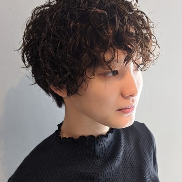 ショートパーマ