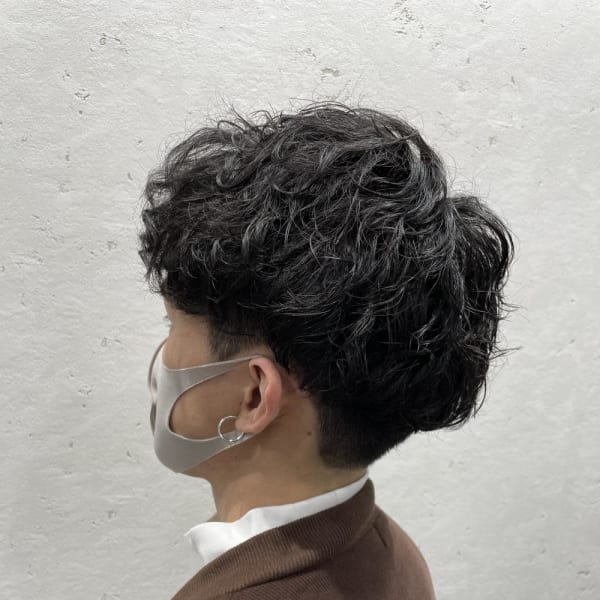 ゆるめスパイラルパーマ|錦糸町髪質改善個室型美容室 Rounds by LIEN
