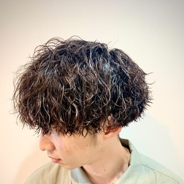 ツイストスパイラルパーマ|Grass Hair 流川店