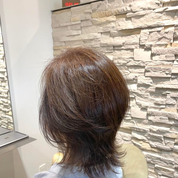 大人女性のウルフスタイル♪