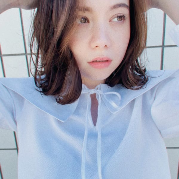 隠しハイライト×ベージュブラウン《LYON CHIEMI》