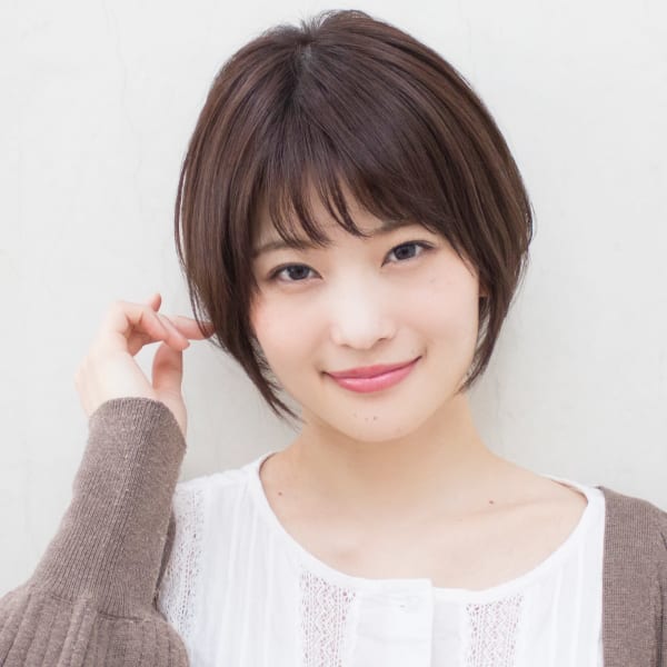 前下がりショート◎ひし形ショートボブ