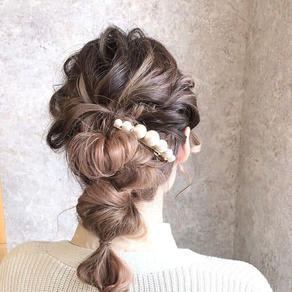 Angelo Cafe☆カジュアルに!可愛く!編み下ろしアレ