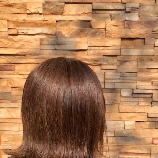 アイロンで簡単外ハネボブ♪|Flow