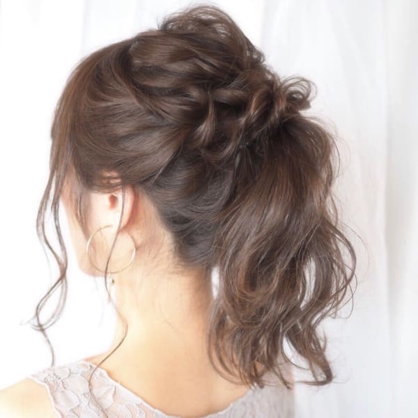 ゆるふわポニーテール