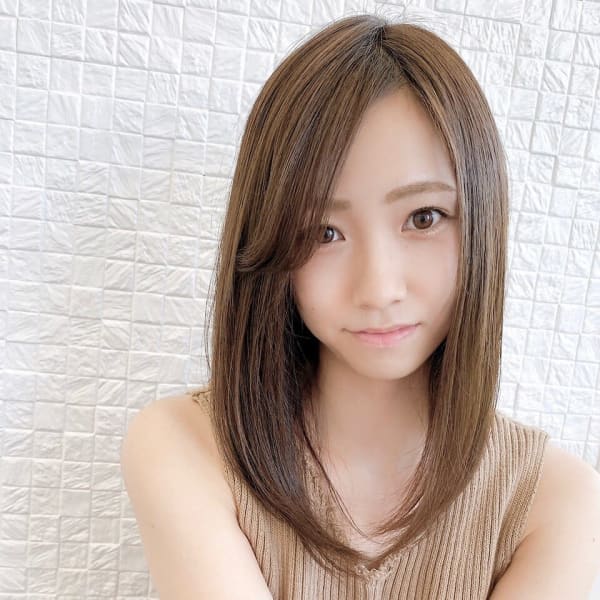 サラサラロング×ハイライトカラー|Hair Design Angelo In alto