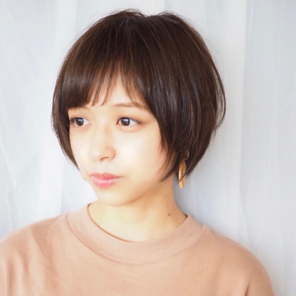 ふんわり小顔ショート|Hair Design Angelo In alto