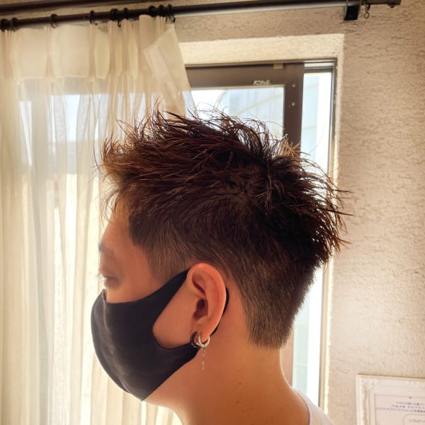 スパイキーショート【Attirer 飯田裕之】|Hair salon Attirer