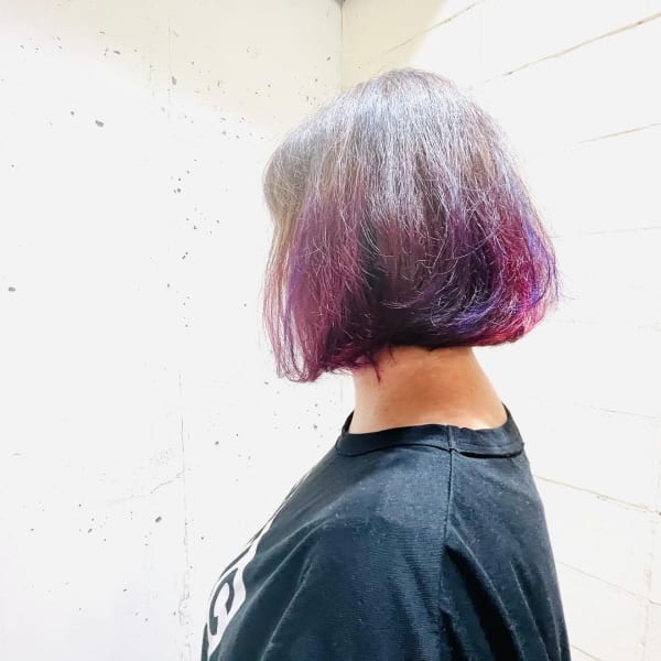 ブリーチカラー1回。佐藤指名は電話のみ可能