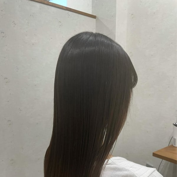 ナチュラルストレートロング