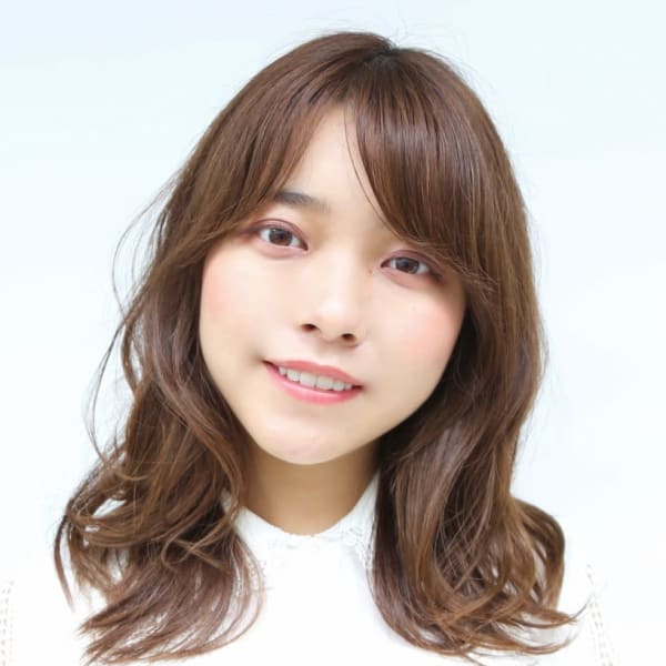 無造作パーマスタイル