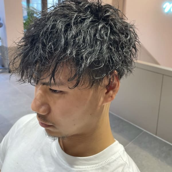 メンズツイストパーマ