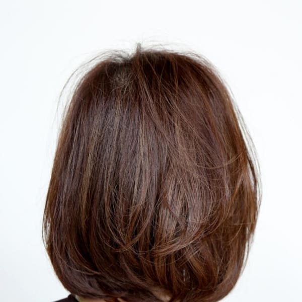 30代のミディアムスタイル|HAIR-SAKURA peace