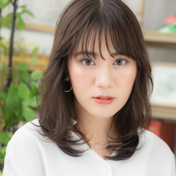 COVER HAIRで叶う＊黒髪バレイヤージュリバースカール