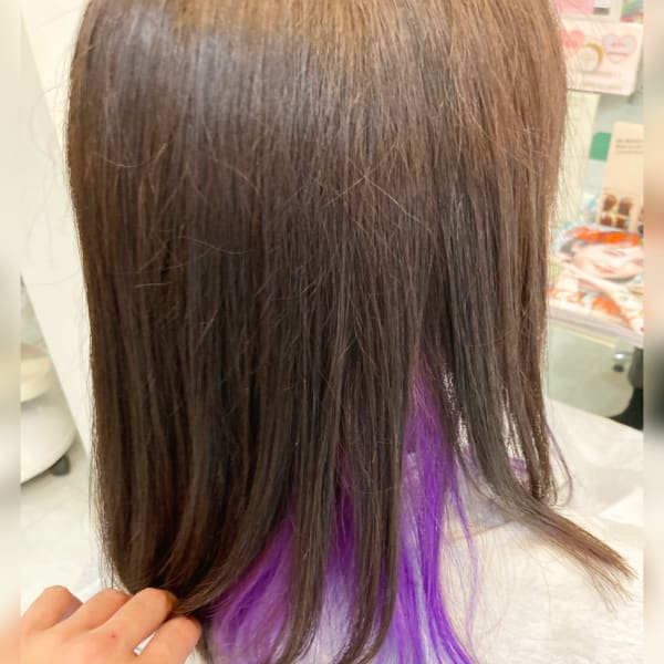 インナーカラー🌈