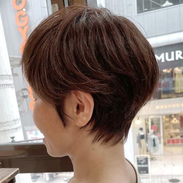 【クセをいかしたショート】