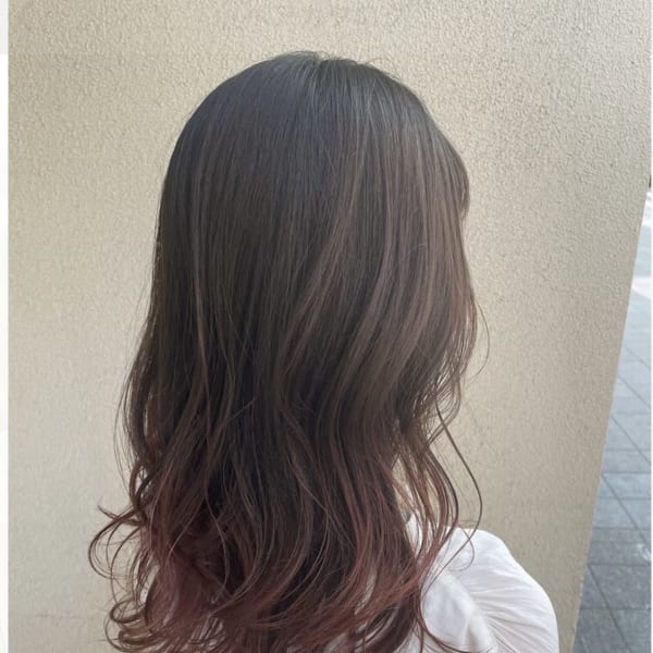 ピンクグラデーションカラー|LAFORET