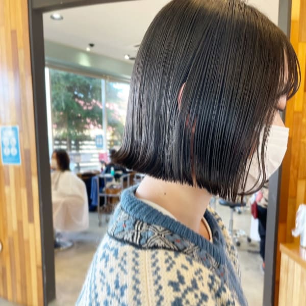 あごラインボブ