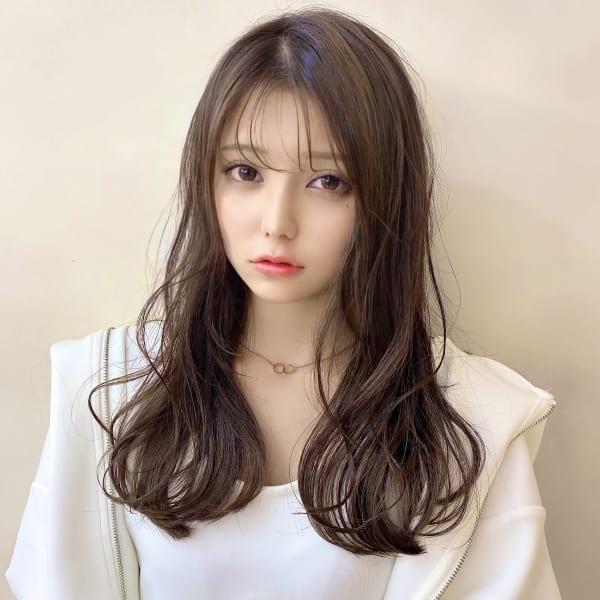 【金沢】丸顔カバー/シースルー/2way/ぱっつん/ロング