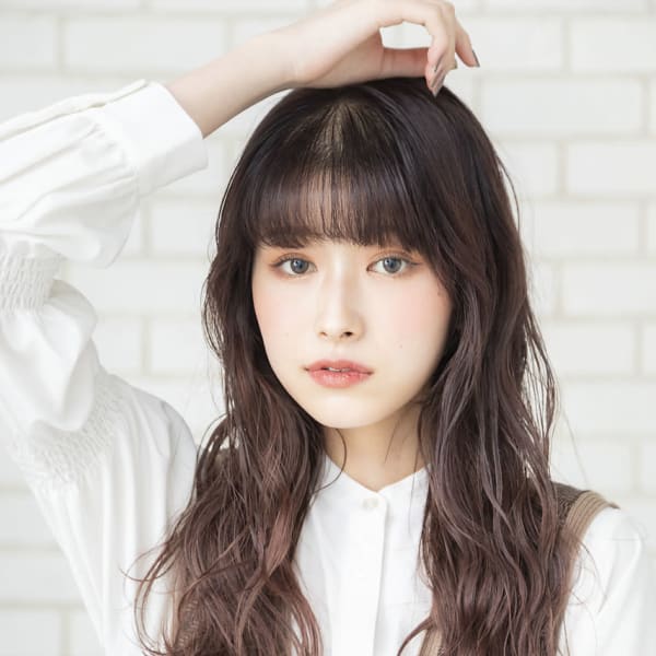 テラコッタパーマスタイル