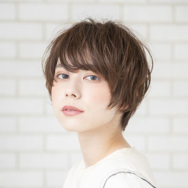 大人かわいいミニマムボブショート
