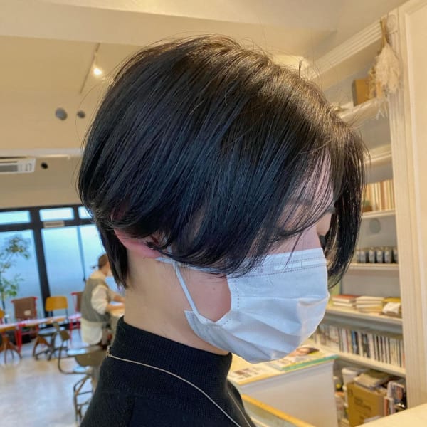 【CHESTER】 前髪なしショート ハンサムショート