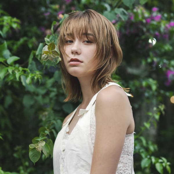 【emu井上信洋】3Dベージュカラーマッシュウルフ【エミュ】