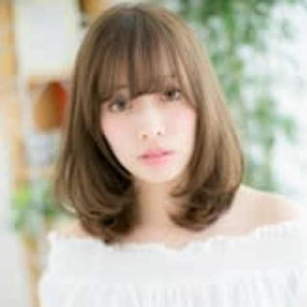 綾瀬/髪質改善/フェザーバング×フレンチガーリーa