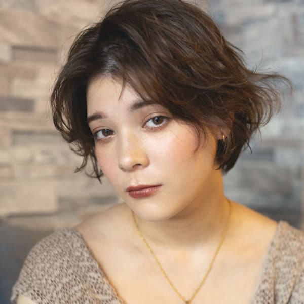 【emu井上信洋】ニュアンスパーママッシュショート【エミュ】