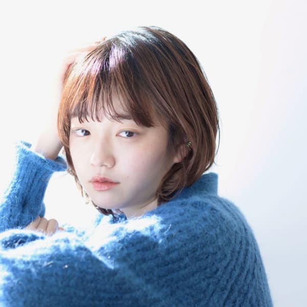 レイヤーくびれボブ