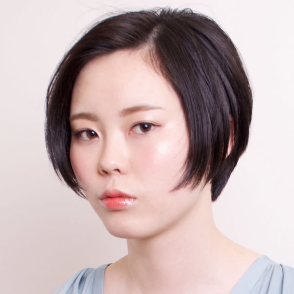 レイヤードグラデーションボブ
