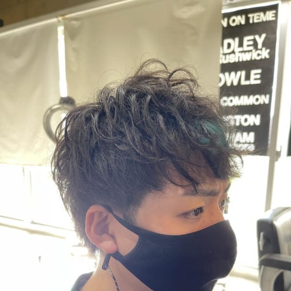 メンズパーマスタイル