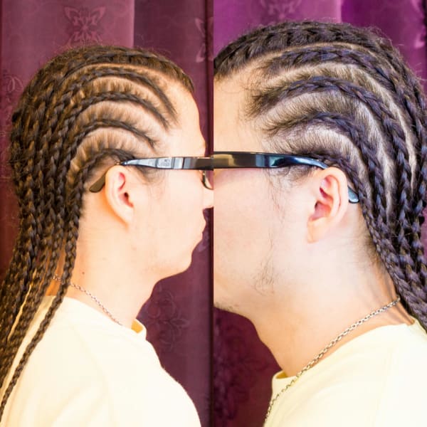 hair trump ×ロング