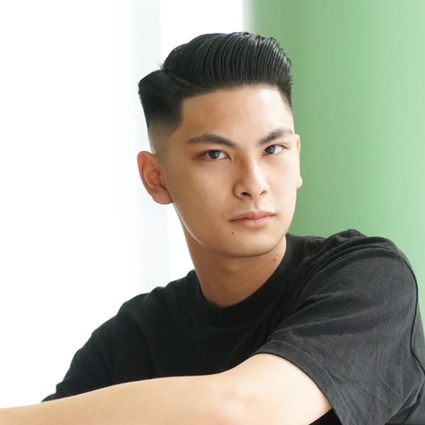 クロップスキンフェードカット