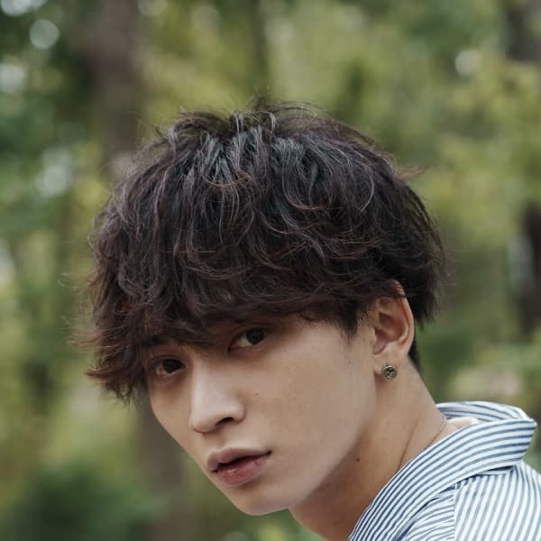 無造作パーマ/ツーブロック/マッシュ