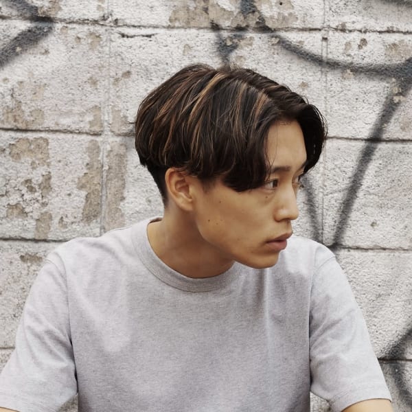 センターパート/ハイライト/ツーブロック